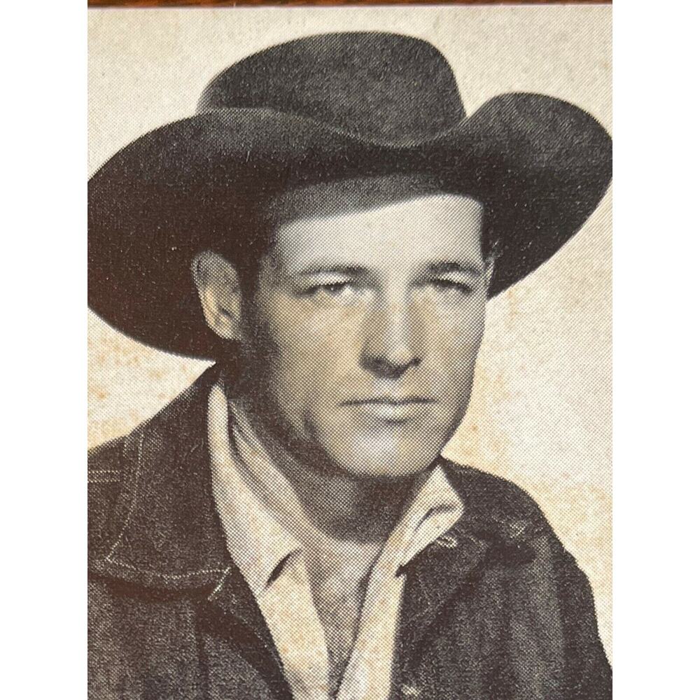 Vintage Guy Madison Promotional Photo Card BW The Adventures Of Wild Bill Hickok